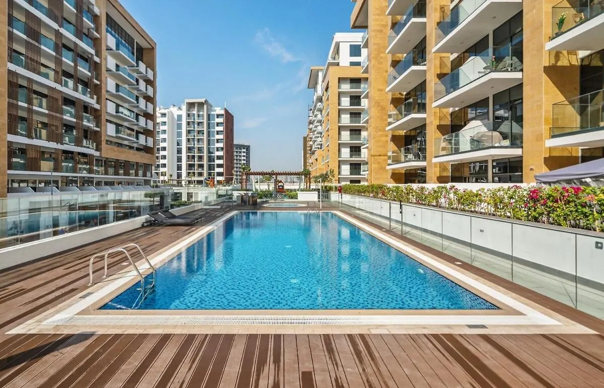 Studio W/ Burjkhalifaview In Riviera Near Downtown Dubai